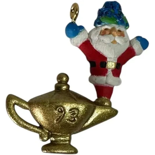 1993 I Dream of Santa Hallmark Ornament (Aladdin) QXM4055