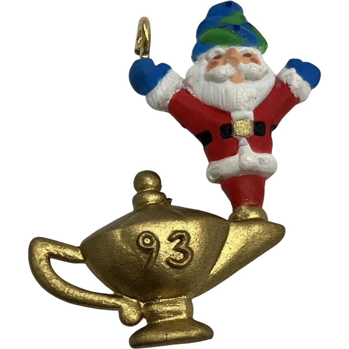 1993 I Dream of Santa Hallmark Ornament (Aladdin) QXM4055