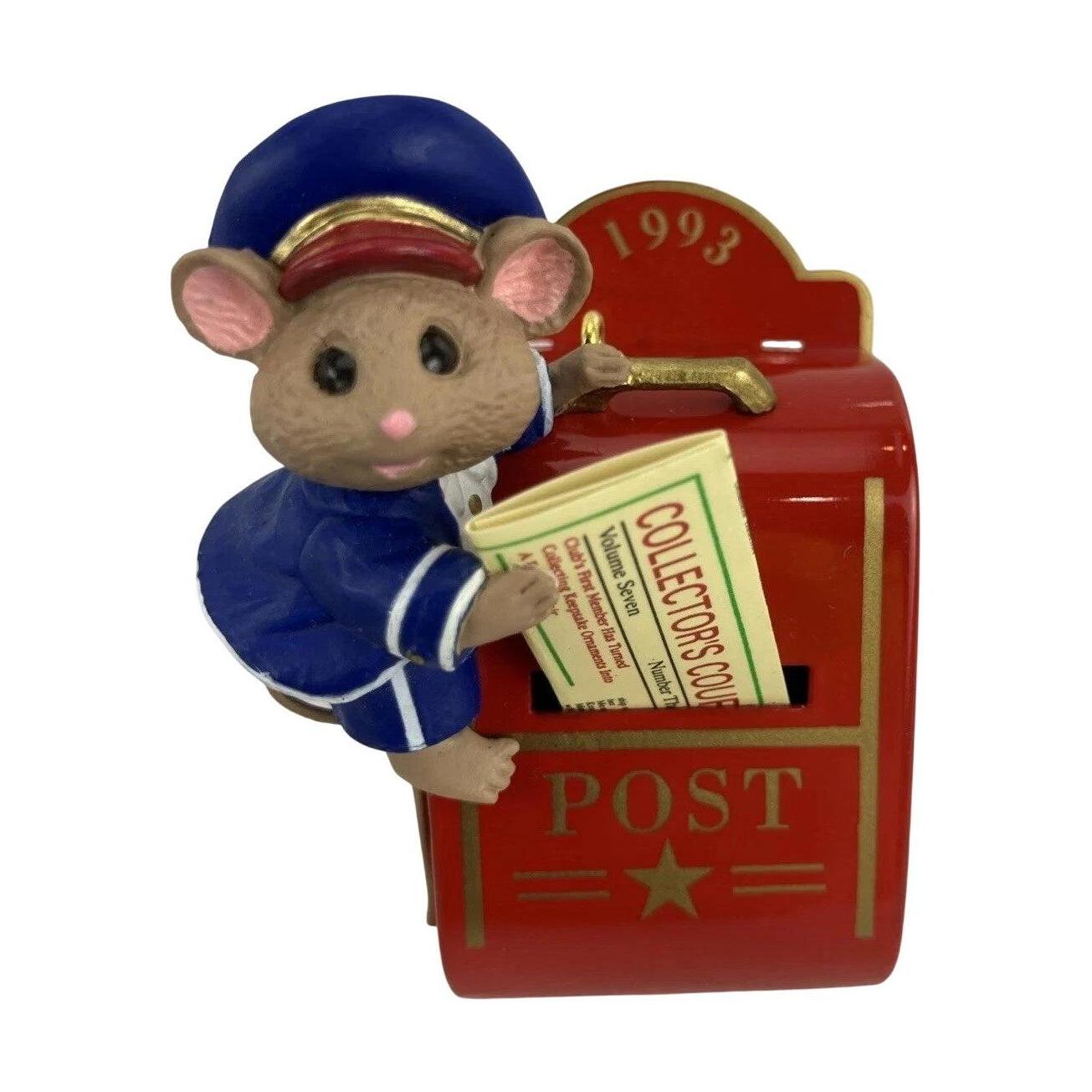 1993 It's in the Mail Hallmark Ornament (Mailbox) QXC5272 Image3