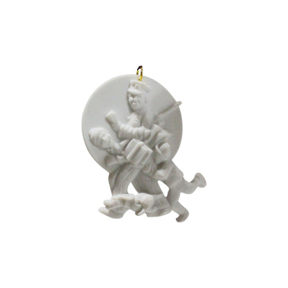 1993 Jolly Postman Hallmark Ornament (Portraits in Bisque Collection) QK1162 Image1