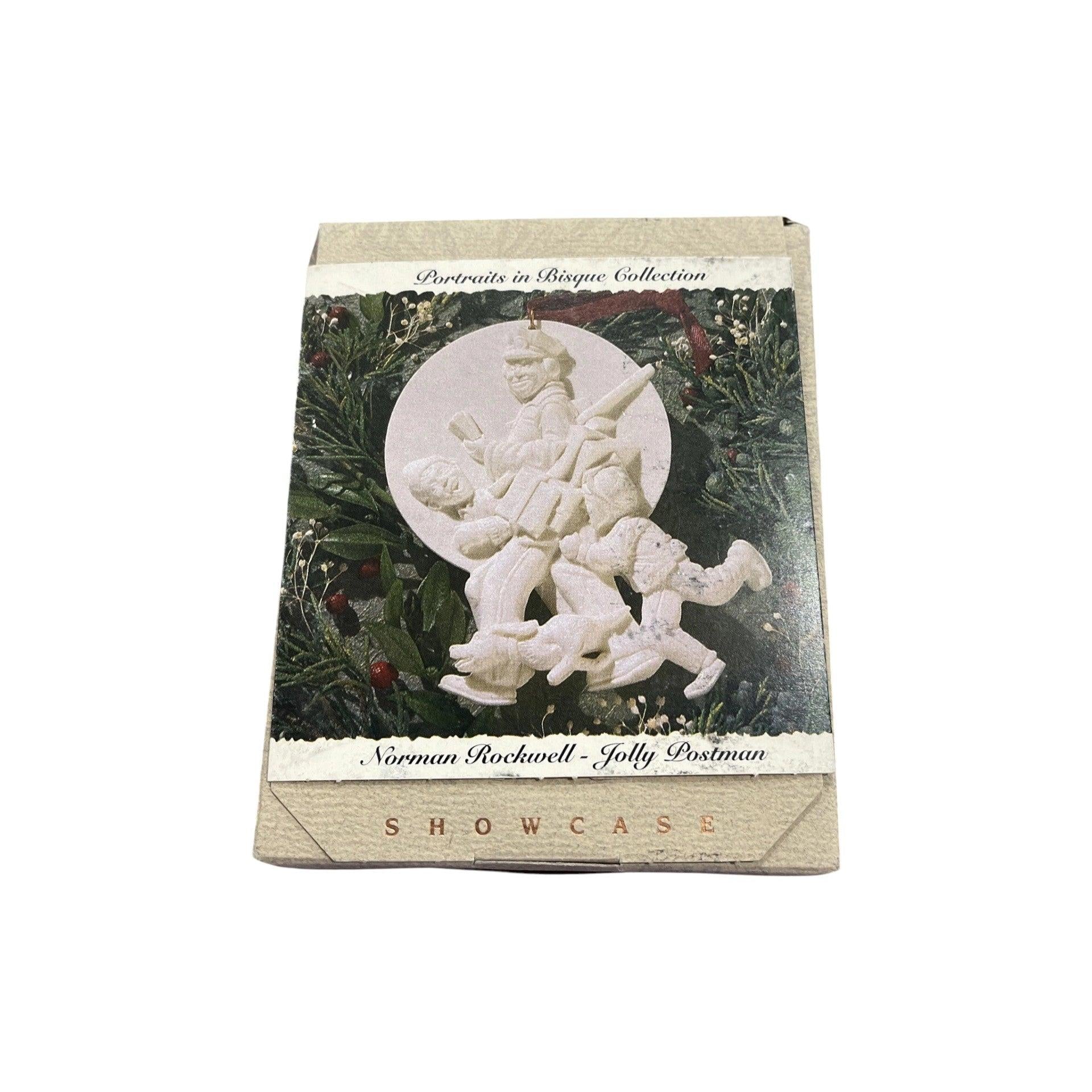 1993 Jolly Postman Hallmark Ornament (Portraits in Bisque Collection) QK1162 Image2