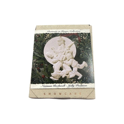 1993 Jolly Postman Hallmark Ornament (Portraits in Bisque Collection) QK1162 Image2