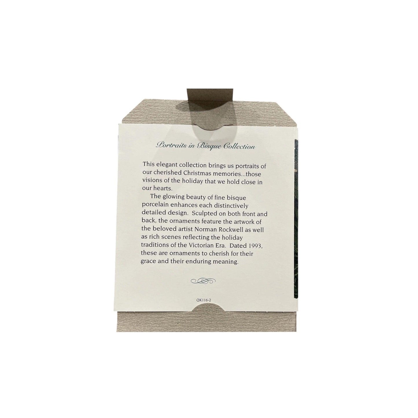 1993 Jolly Postman Hallmark Ornament (Portraits in Bisque Collection) QK1162 Image6