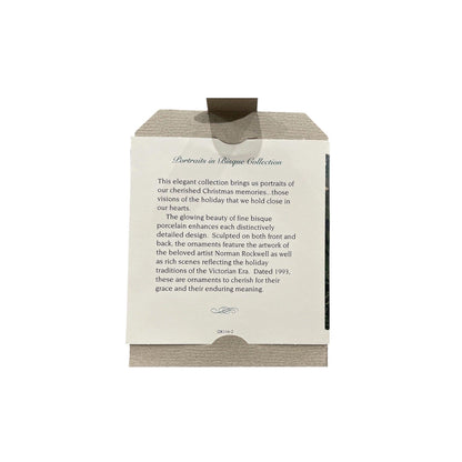 1993 Jolly Postman Hallmark Ornament (Portraits in Bisque Collection) QK1162 Image6