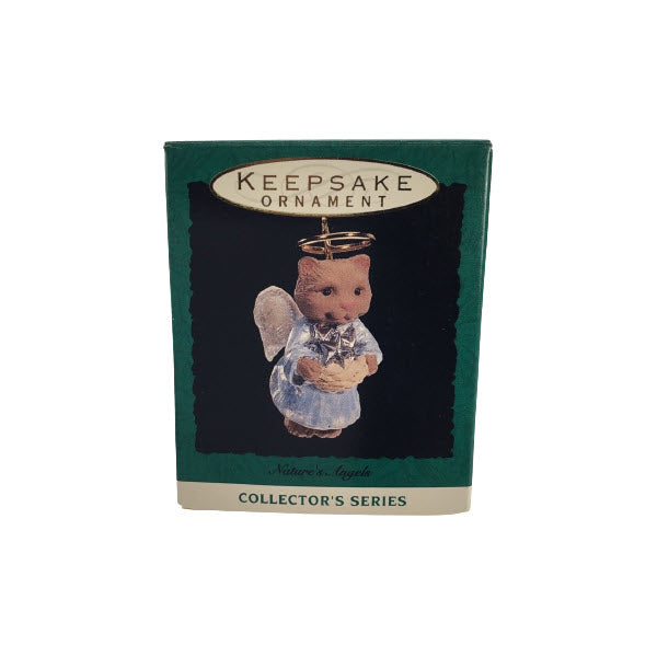 1993 Kitty Angel Hallmark Ornament (Nature's Angels) QXM5122