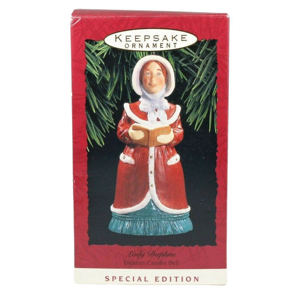 1993 Lady Daphne Hallmark Ornament (Dickens Caroler Bell) QX5505