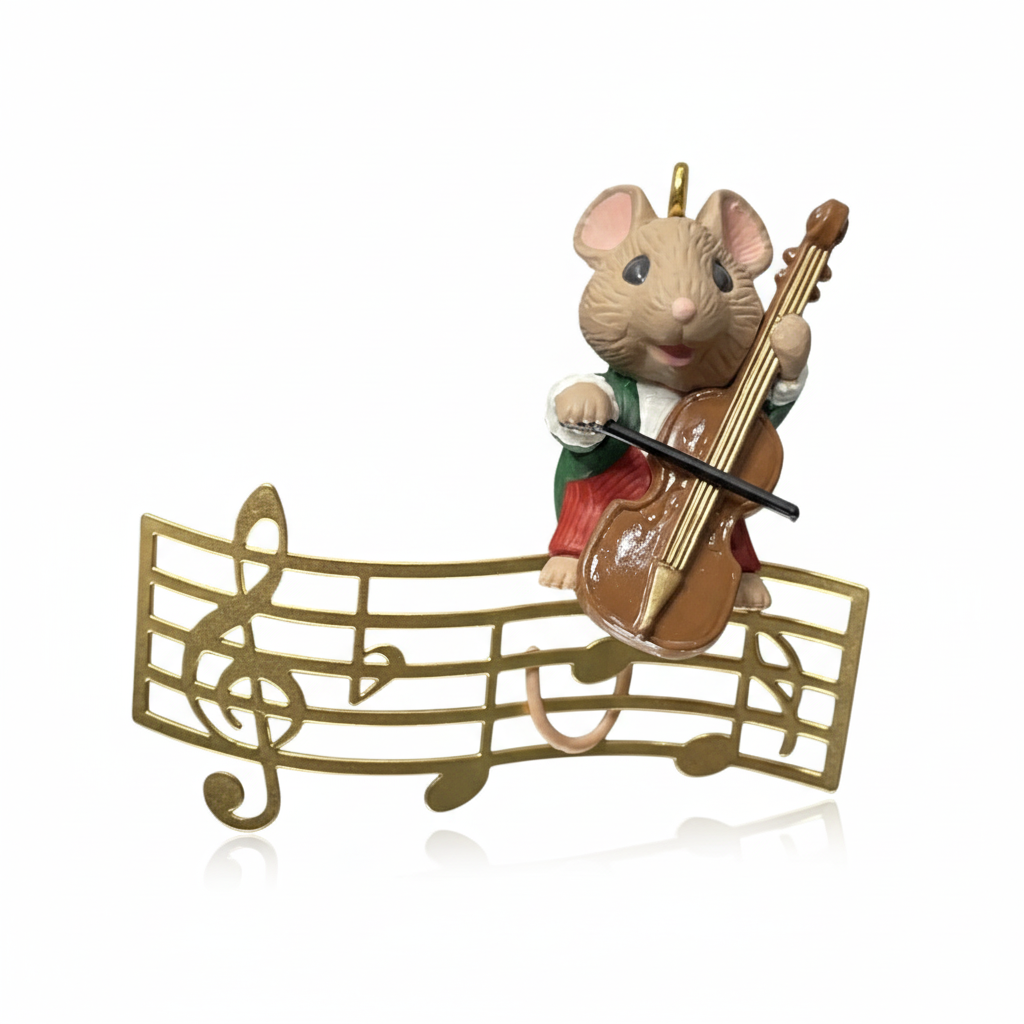 1993 Makin' Music Hallmark Ornament (Mouse) QX5325