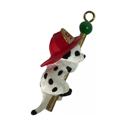 1993 Merry Mascot Hallmark Ornament (Firefighter) QXM4042 Image4