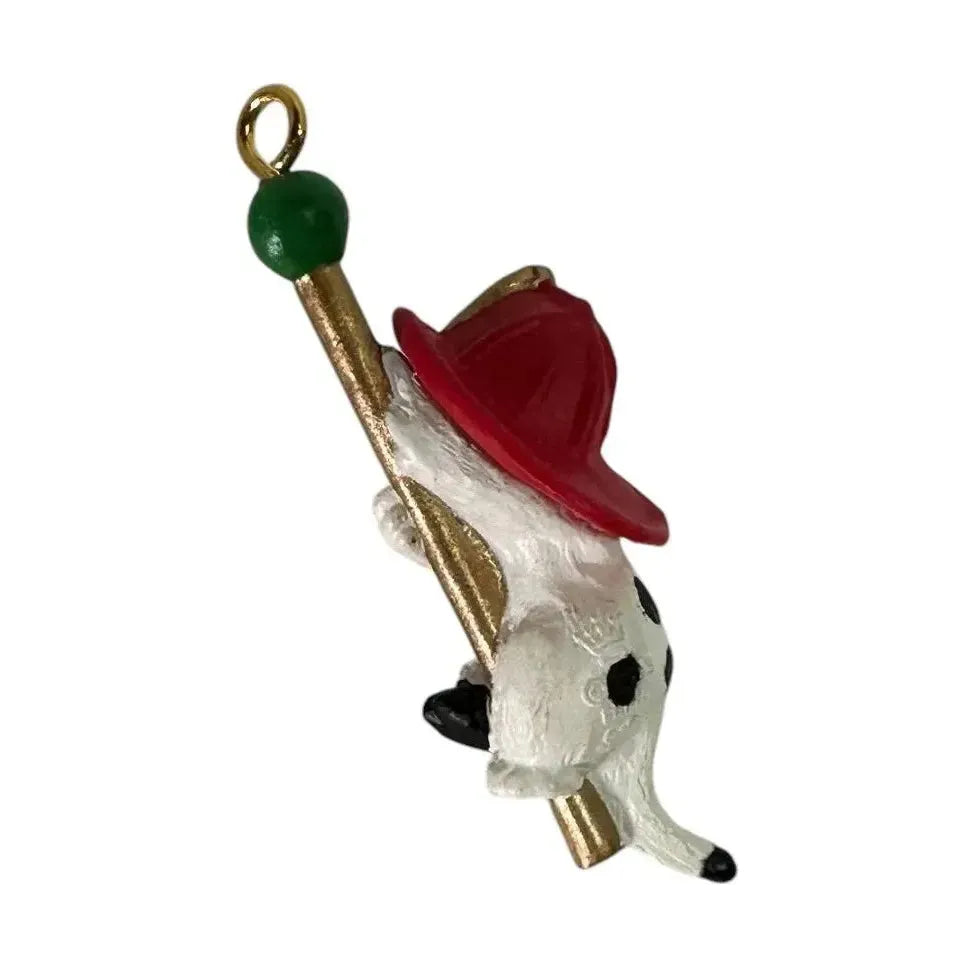 1993 Merry Mascot Hallmark Ornament (Firefighter) QXM4042 Image5