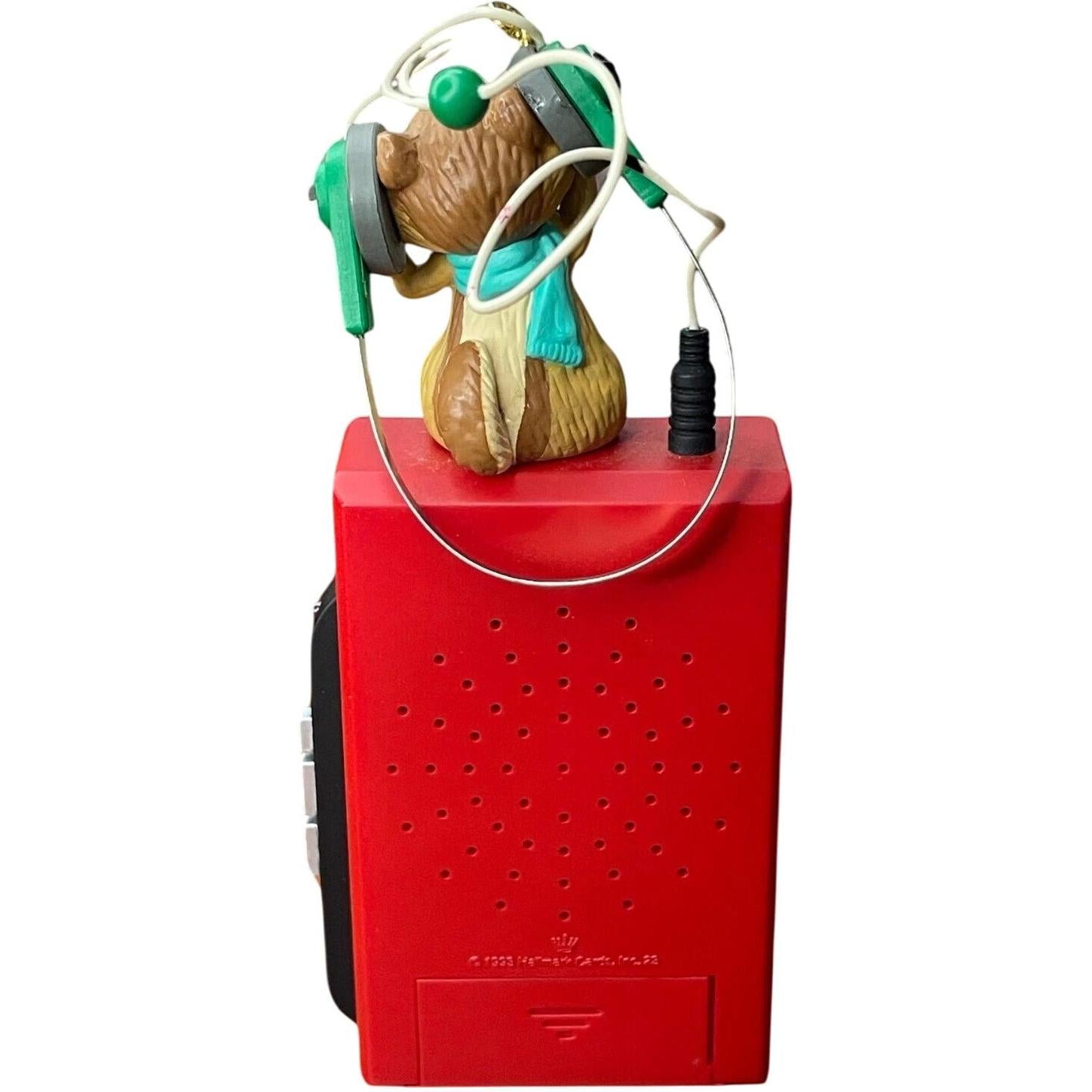 1993 Messages of Christmas Hallmark Ornament (Recorder) QLX7476