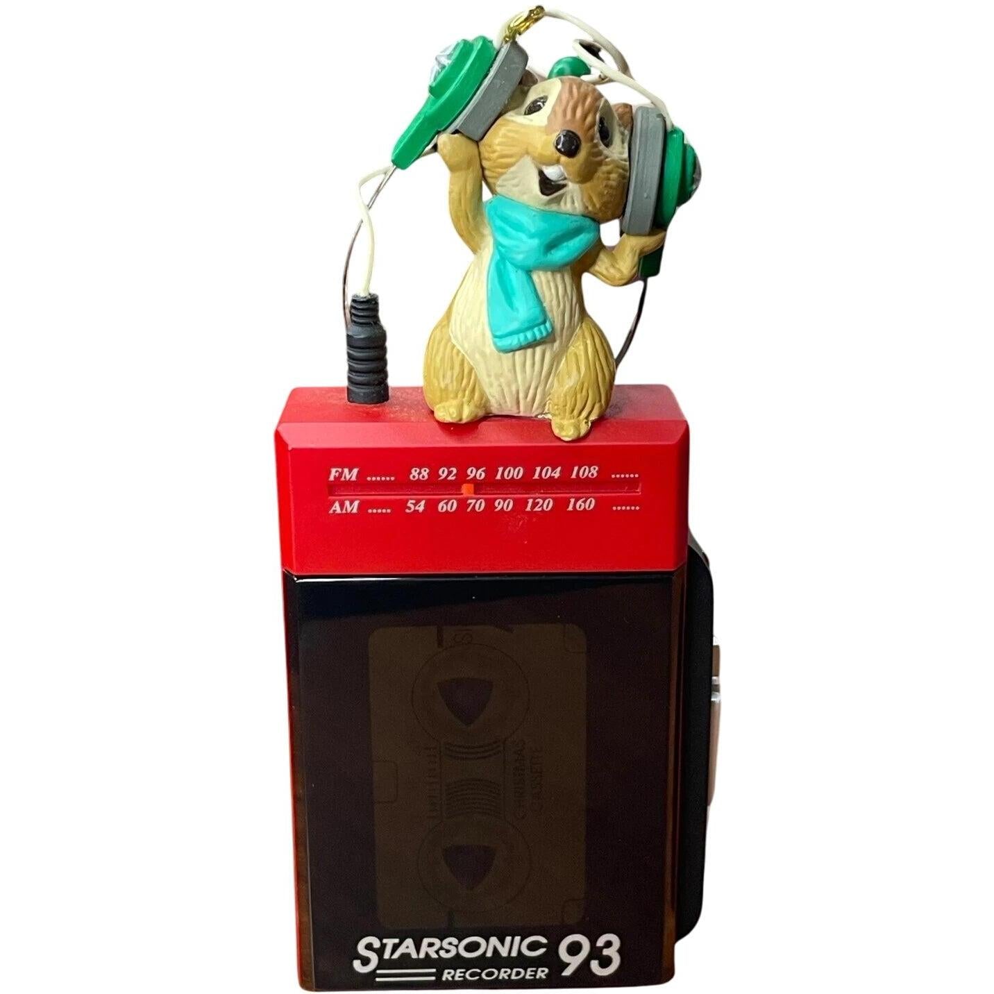 1993 Messages of Christmas Hallmark Ornament (Recorder) QLX7476