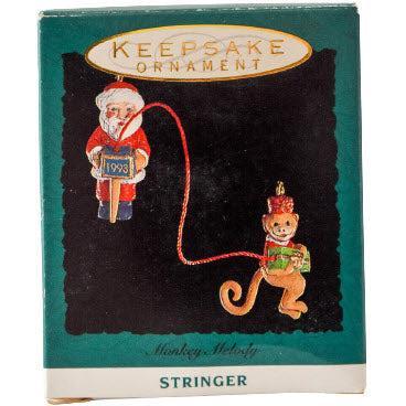 1993 Monkey Melody Hallmark Ornament (Monkey) QXM4092