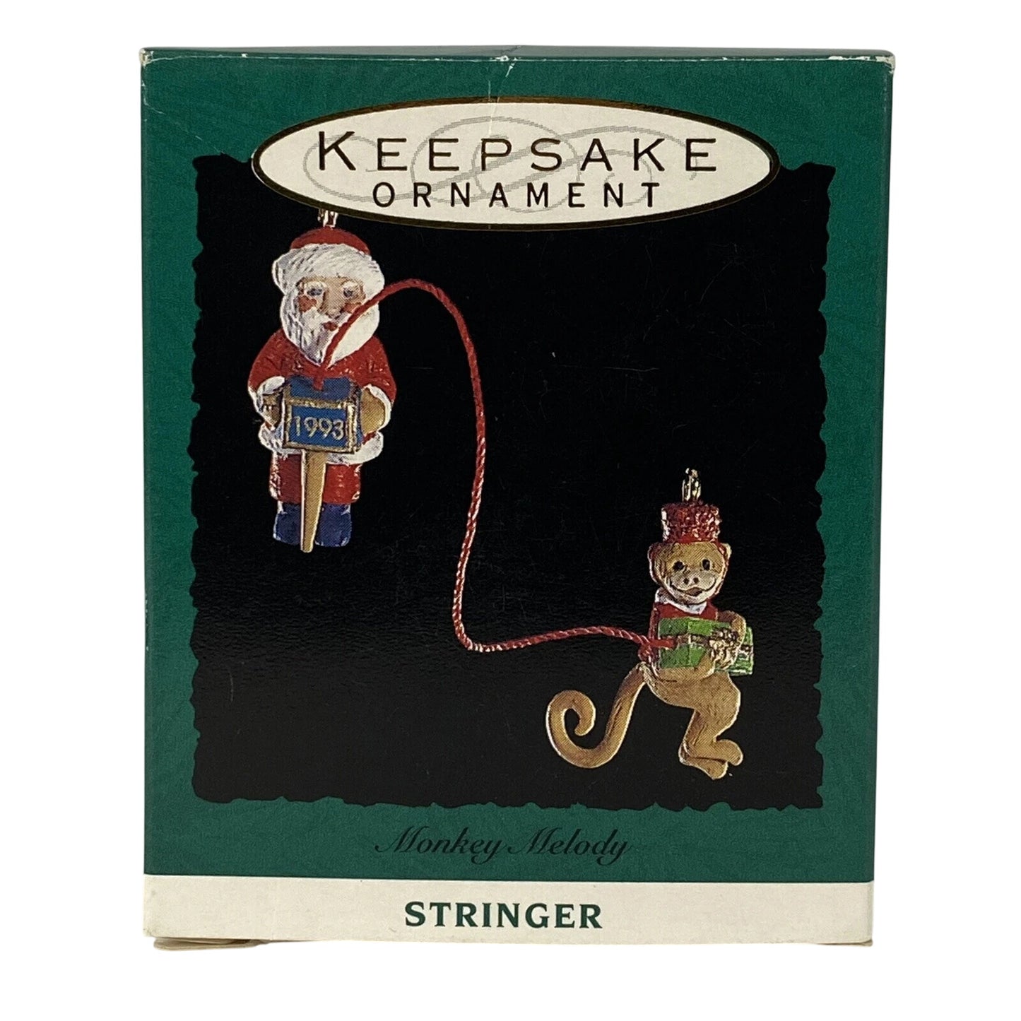 1993 Monkey Melody Hallmark Ornament (Monkey) QXM4092 Image2