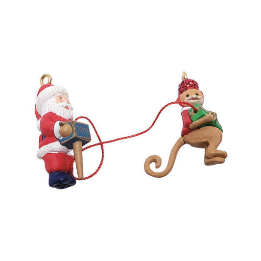 1993 Monkey Melody Hallmark Ornament (Monkey) QXM4092