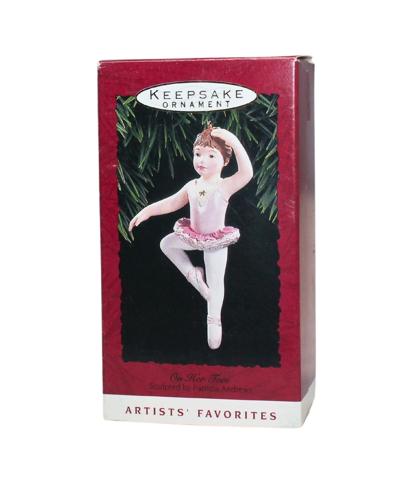 1993 On Her Toes Hallmark Ornament (Ballet) QX5265