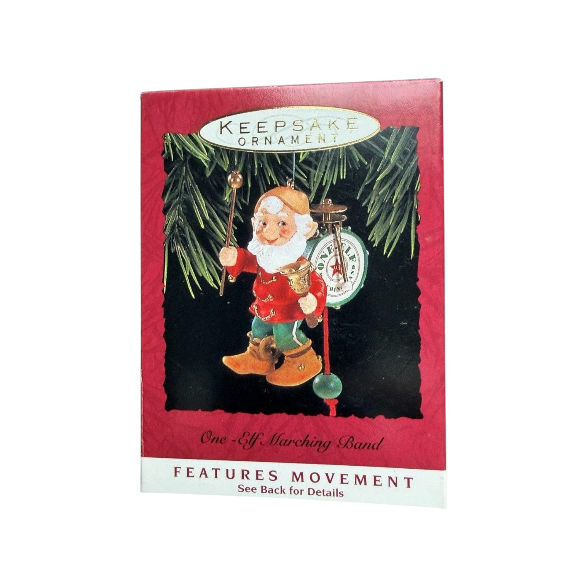1993 Our Elf Marching Band Hallmark Ornament (Elf) QX5342 Image2