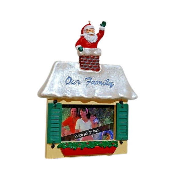 1993 Our Family Hallmark Ornament (Photo Holder) QX5892