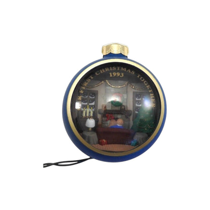 1993 Our First Christmas Together Hallmark Ornament (Our Christmas Together) QLX7355 Image1