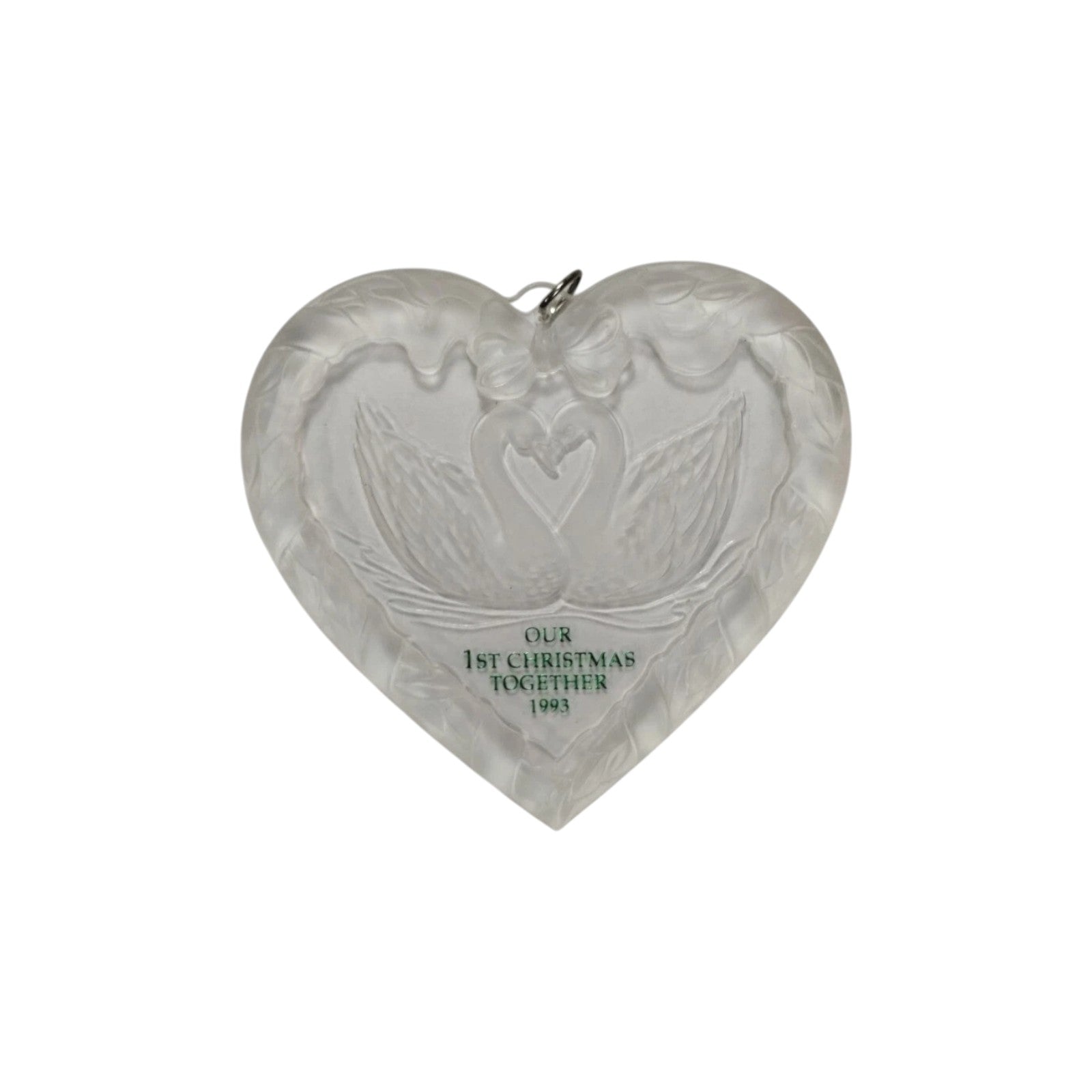 1993 Our First Christmas Together Hallmark Ornament (Our First Christmas) QX3015 Image1