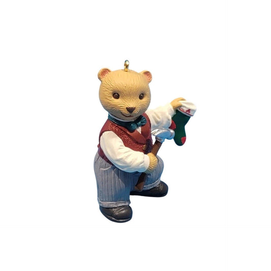 1993 Papa Bearinger Hallmark Ornament (The Bearingers) XPR9746 Image1