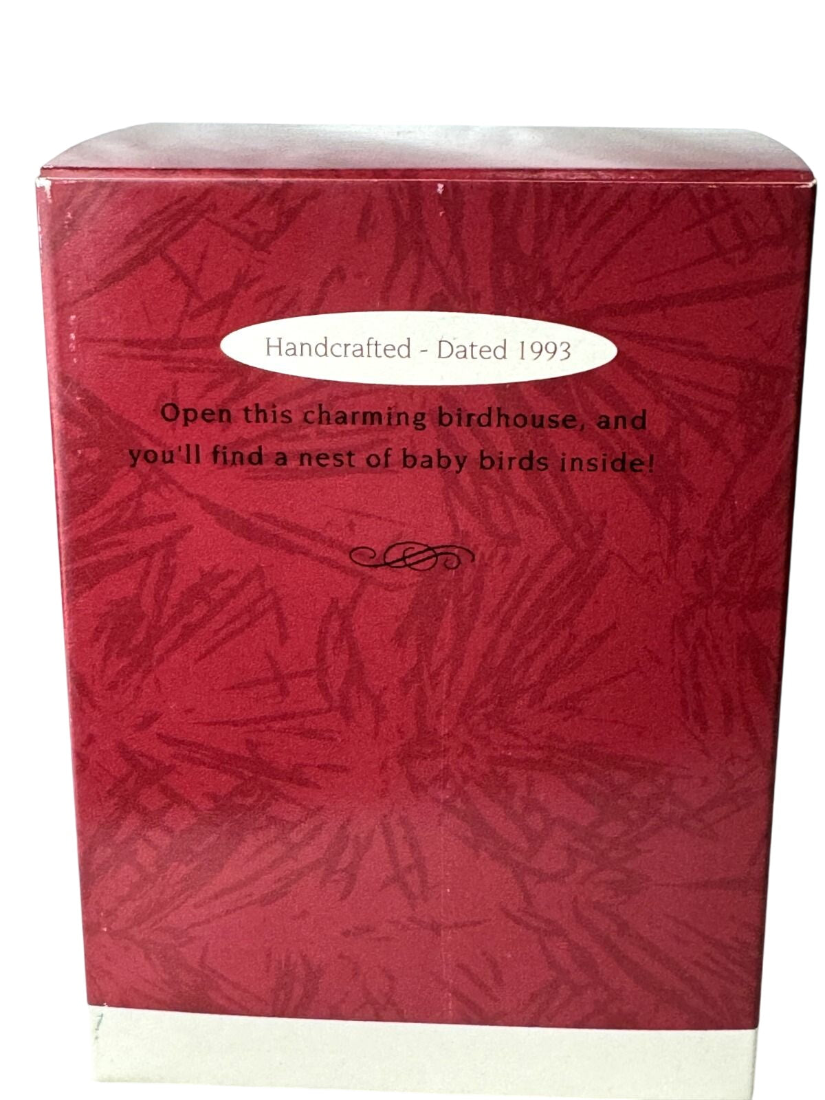 1993 Peep Inside Hallmark Ornament (Birdhouse) QX5322