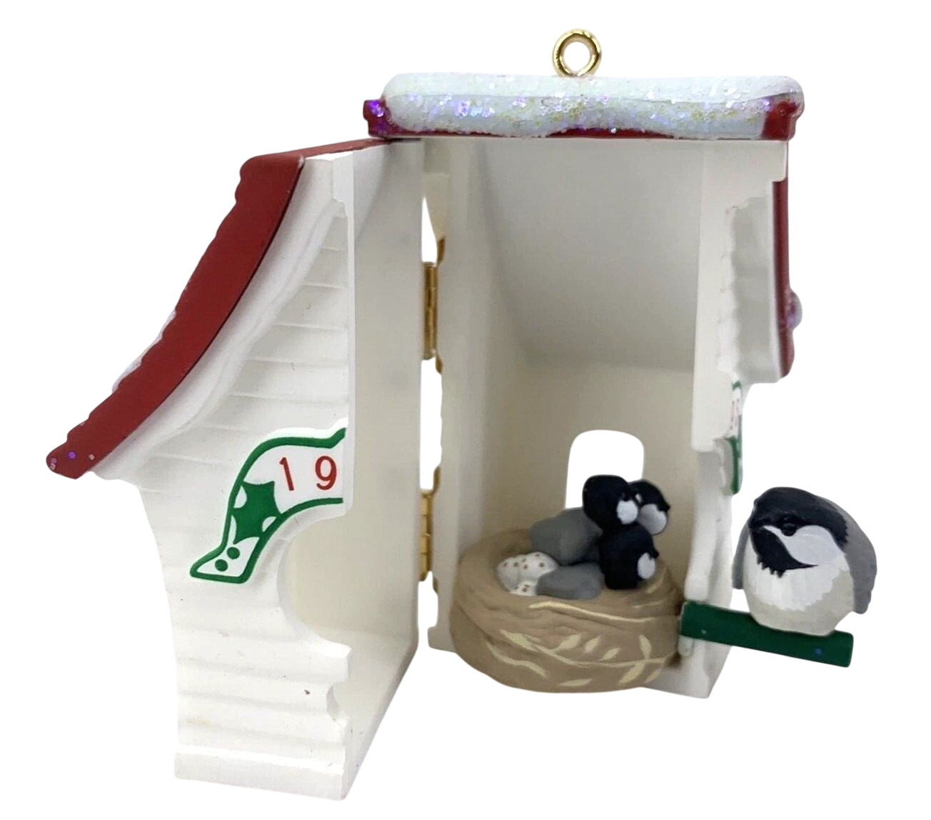 1993 Peep Inside Hallmark Ornament (Birdhouse) QX5322