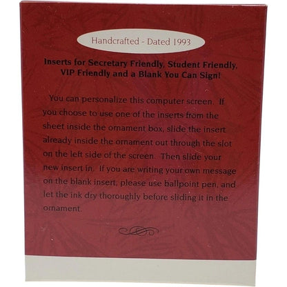 1993 People Friendly Hallmark Ornament (Chipmunk & Squirrel) QX5932