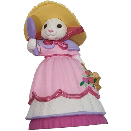 1993 Pink Dress Hallmark Ornament (Springtime Bonnets) QEO8096