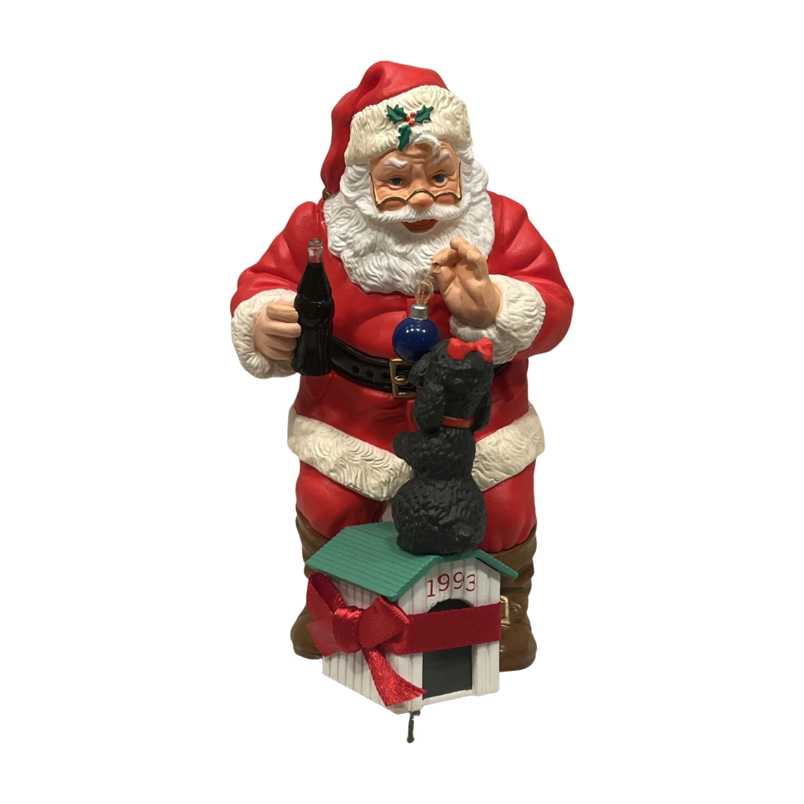 1993 Playful Pals Hallmark Ornament (Coca-Cola Santa) QX5742 Image1