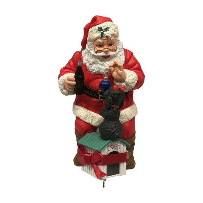 1993 Playful Pals Hallmark Ornament (Coca-Cola Santa) QX5742 Image1