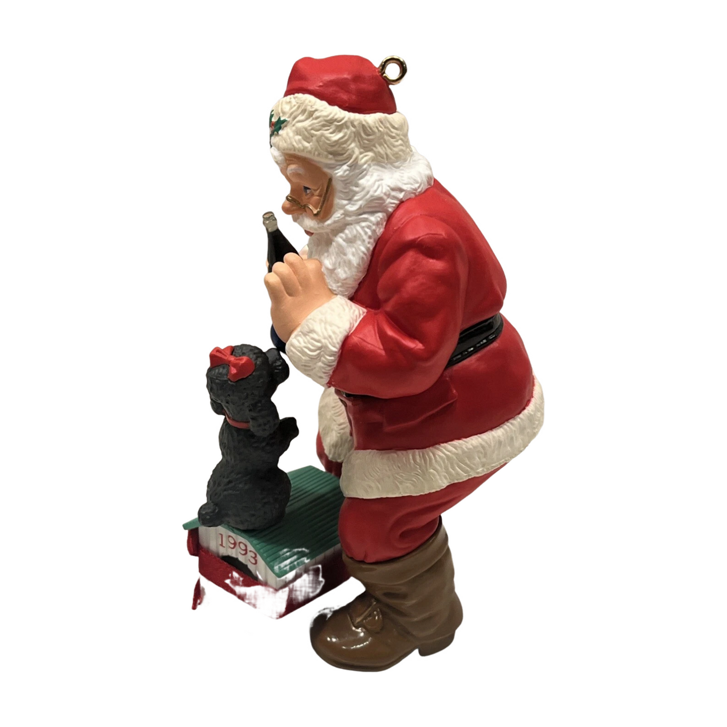 1993 Playful Pals Hallmark Ornament (Coca-Cola Santa) QX5742 Image3