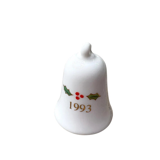 1993 Poinsettia Hallmark Ornament (Thimble Bells) QXM5142