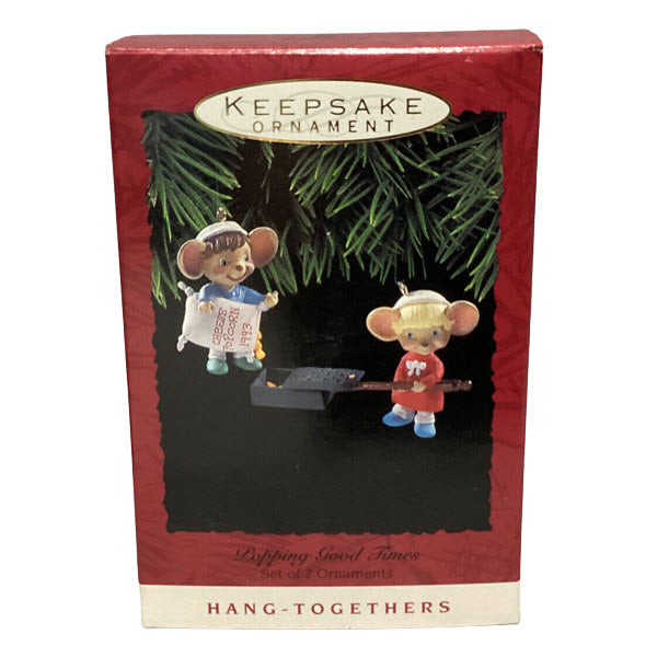 1993 Popping Good Times Hallmark Ornament (Hang‑Togethers) QX5392