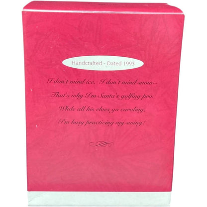 1993 Putt-Putt Penguin Hallmark Ornament (Golf) QX5795