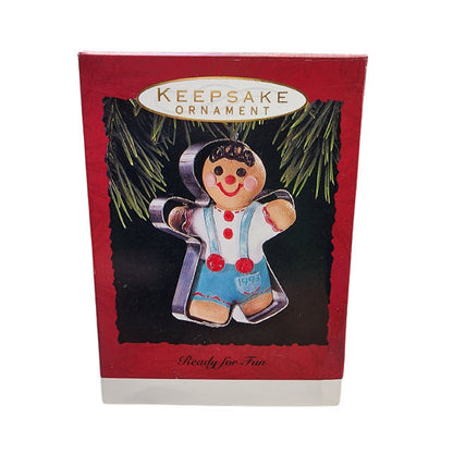 1993 Ready for Fun Hallmark Ornament (Cookie Cutter) QX5124