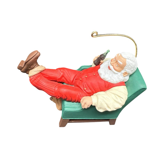 1993 Relaxing Moment Hallmark Ornament (Coca-Cola) QX5356 Image1