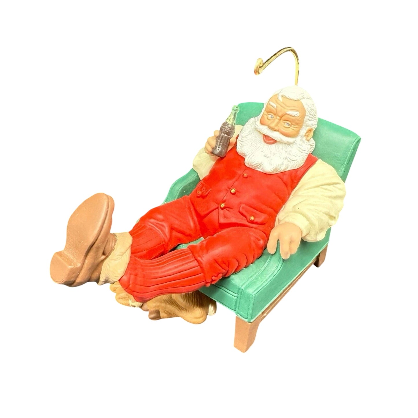 1993 Relaxing Moment Hallmark Ornament (Coca-Cola) QX5356 Image3