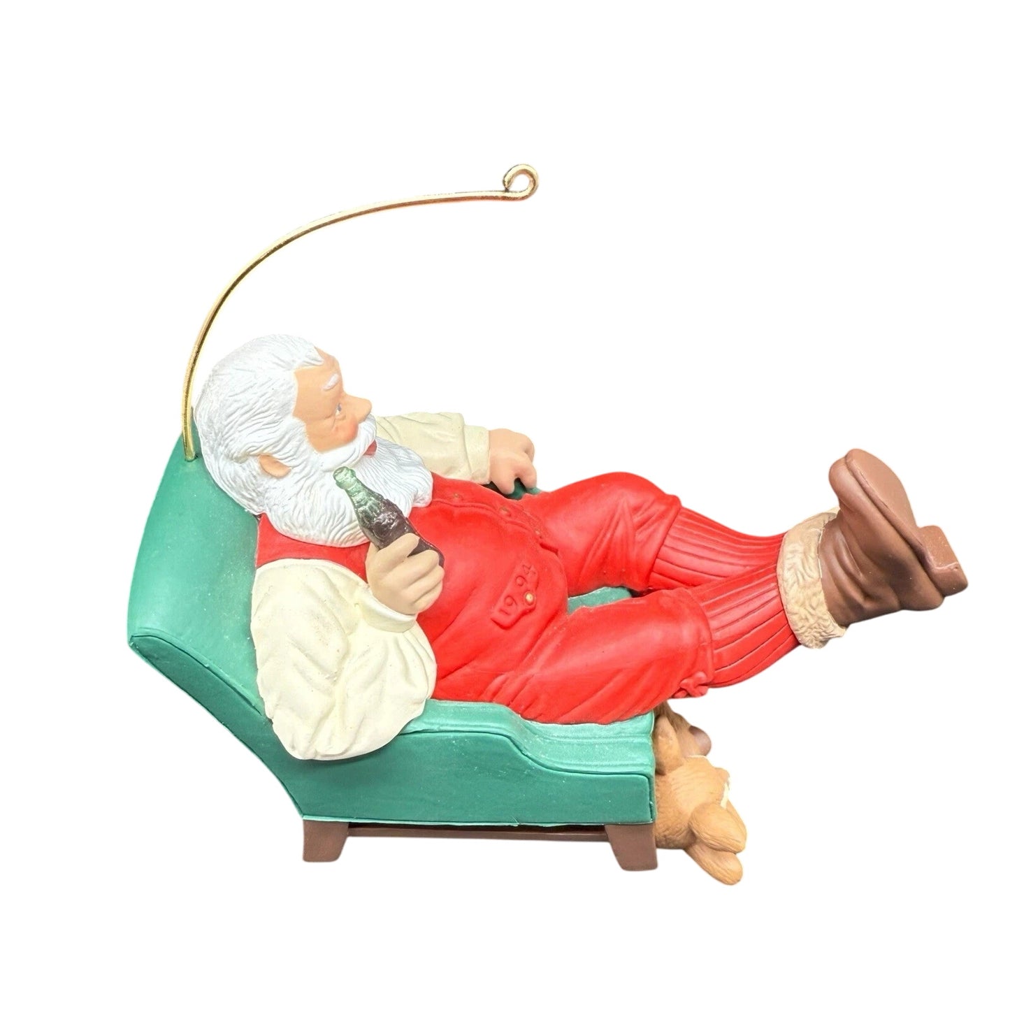 1993 Relaxing Moment Hallmark Ornament (Coca-Cola) QX5356 Image4