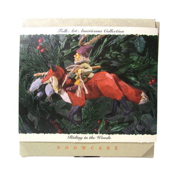 1993 Riding in the Woods Hallmark Ornament (Folk Art Americana) QK1065