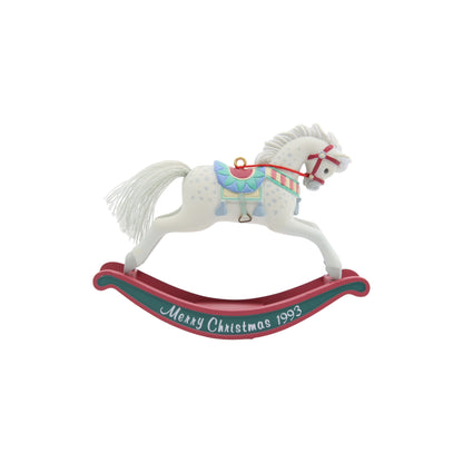 1993 Rocking Horse Fun (Rocking Horse) Carlton Cards Heirloom Ornament 126017-0 Image1