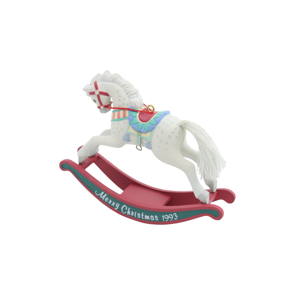 1993 Rocking Horse Fun (Rocking Horse) Carlton Cards Heirloom Ornament 126017-0 Image4