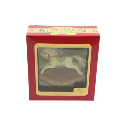 1993 Rocking Horse Fun (Rocking Horse) Carlton Cards Heirloom Ornament 126017-0 Image5