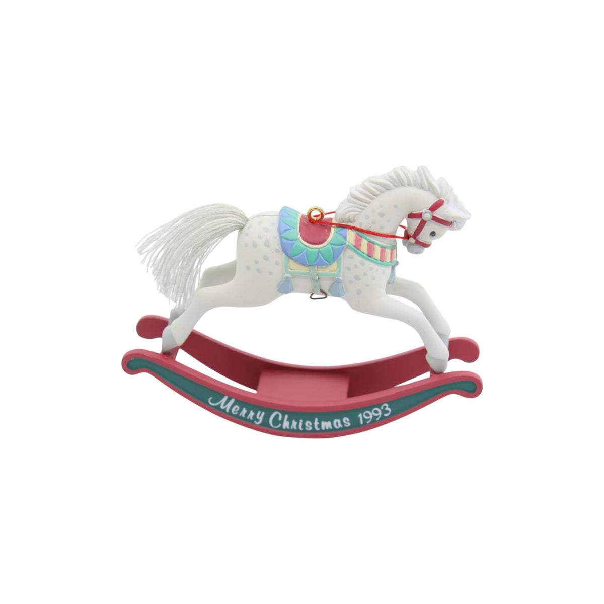 1993 Rocking Horse Fun (Rocking Horse) Carlton Cards Heirloom Ornament 126017-0 Image6