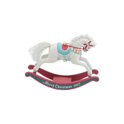 1993 Rocking Horse Fun (Rocking Horse) Carlton Cards Heirloom Ornament 126017-0 Image6