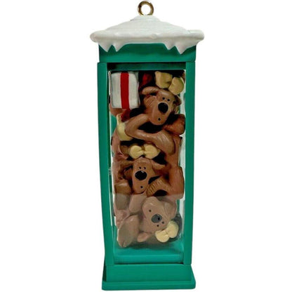 1993 Room for One More Hallmark Ornament (Reindeer Quartet) QX5382