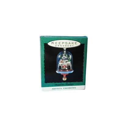 1993 Round the Mountain Hallmark Ornament (Train) QXM4025