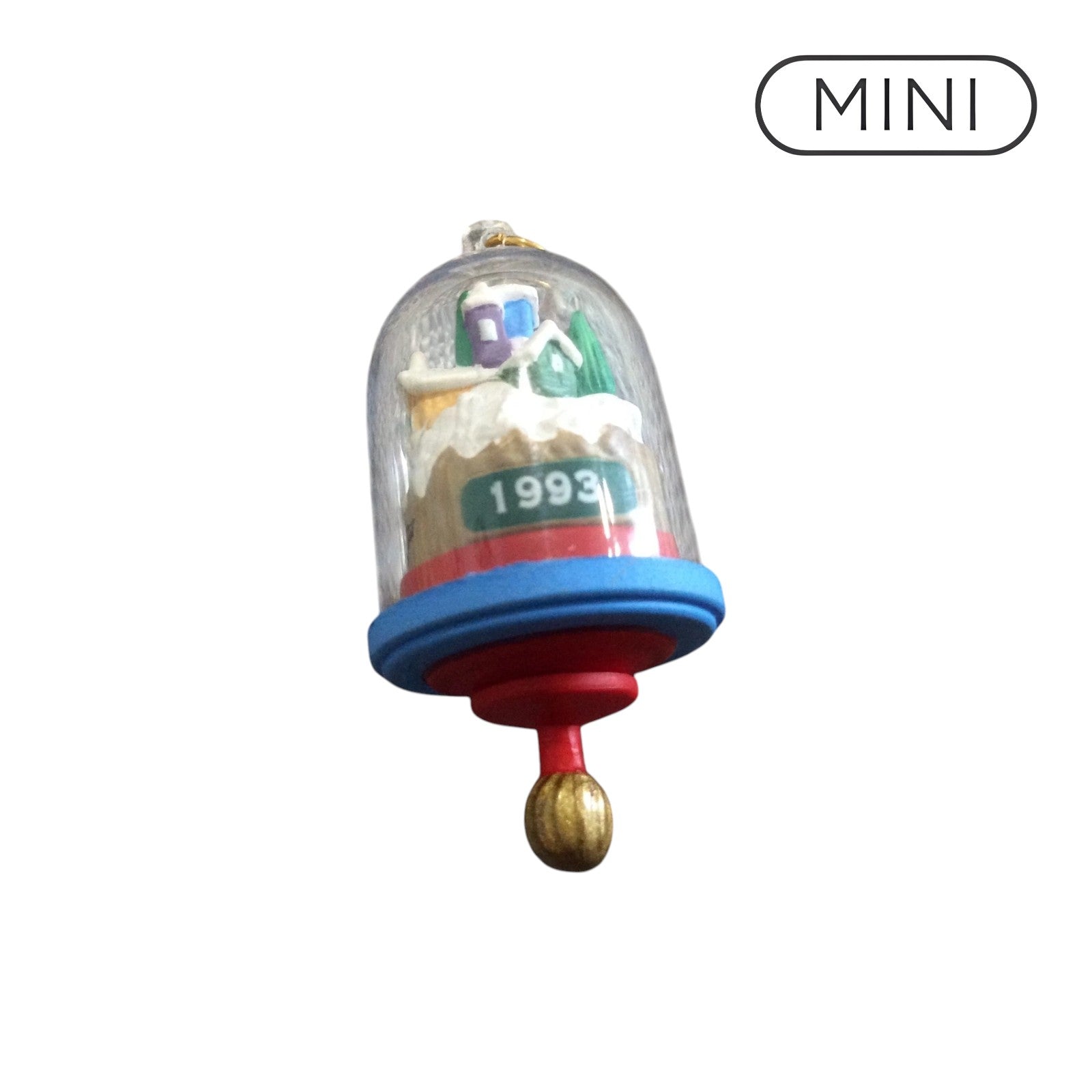 1993 Round the Mountain Hallmark Ornament (Train) QXM4025 Image1