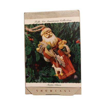 1993 Santa Claus Hallmark Ornament (Folk Art Americana) QK1072