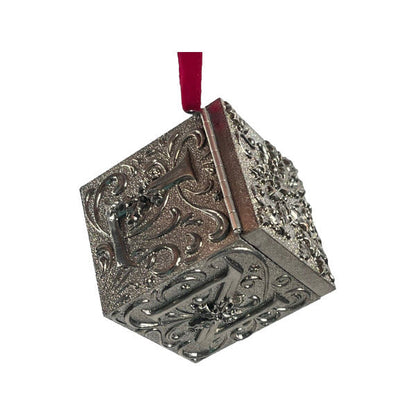 1993 Silvery Noel Hallmark Ornament (Metal) QX5305