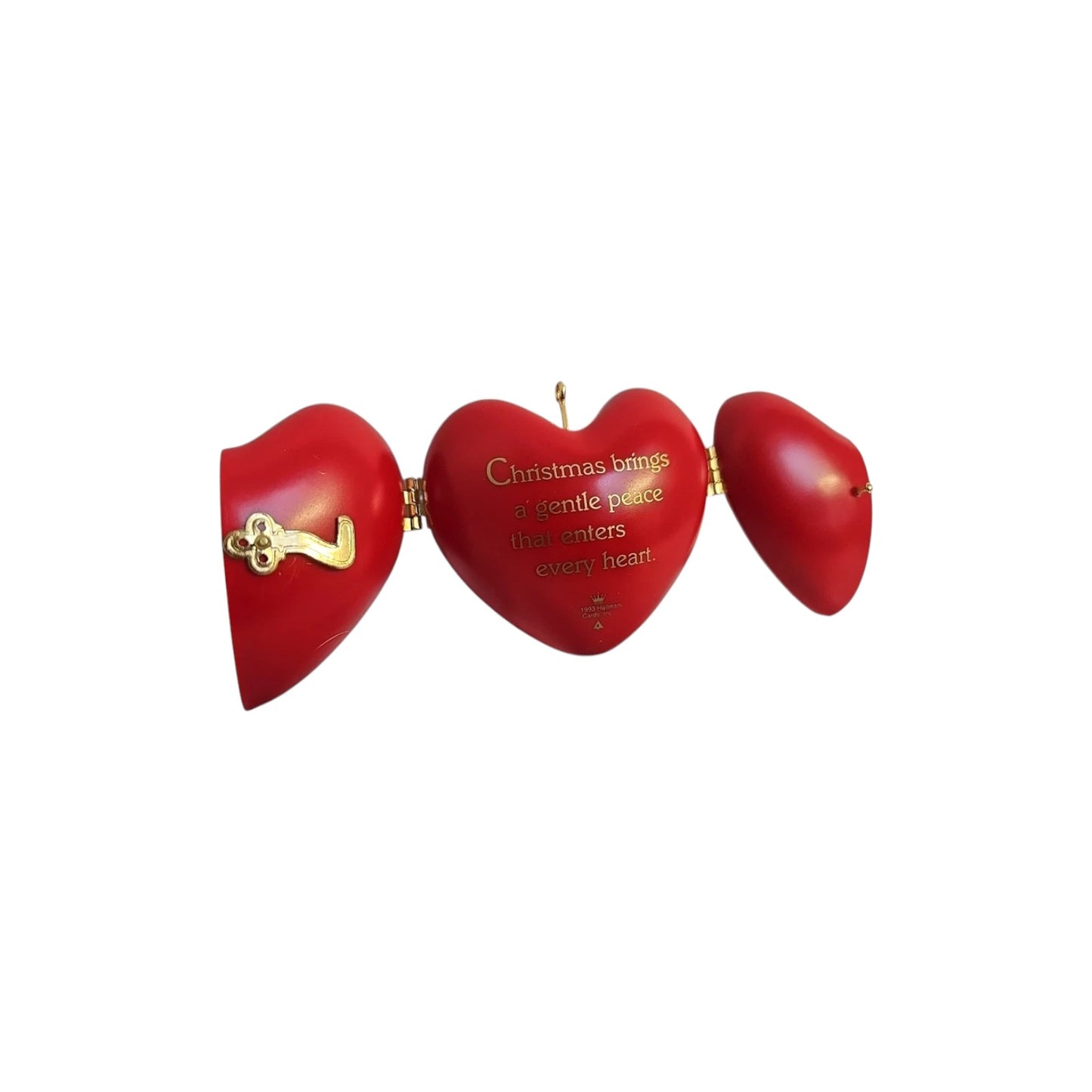 1993 Sleigh Ride Hallmark Ornament (Heart of Christmas) QX4482 Image5